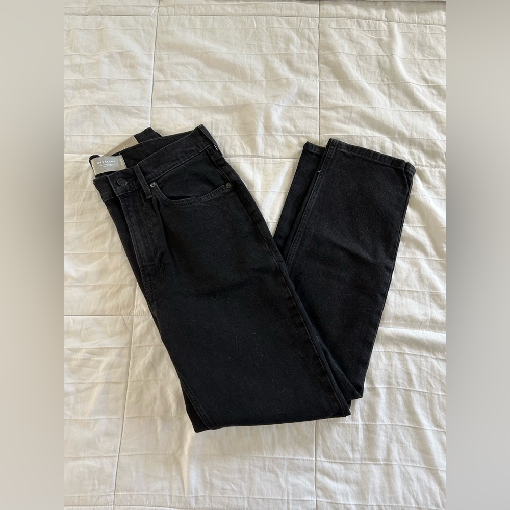 Everlane Women's High Rise Jeans - Black - Picture 3 of 11